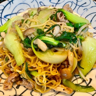 袋入りの焼そば麺で作る♪美味しい上海風焼そば